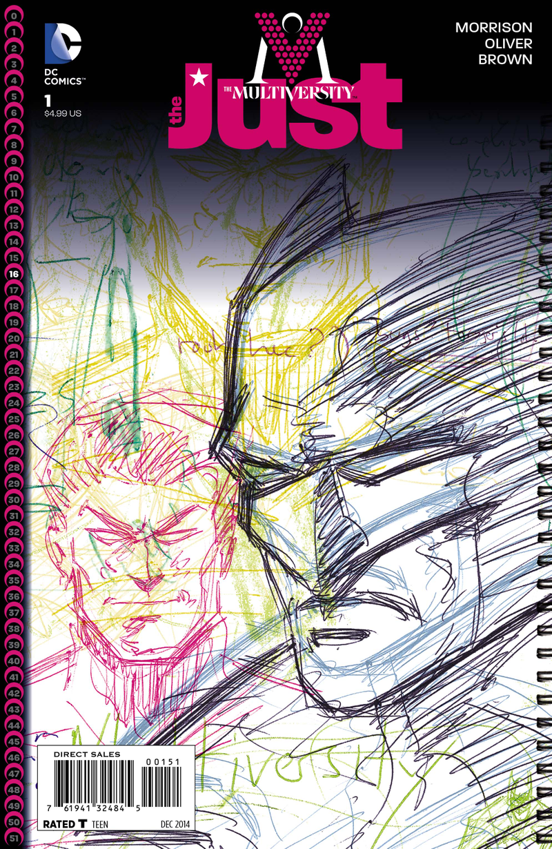 Variant cover by Grant Morrison